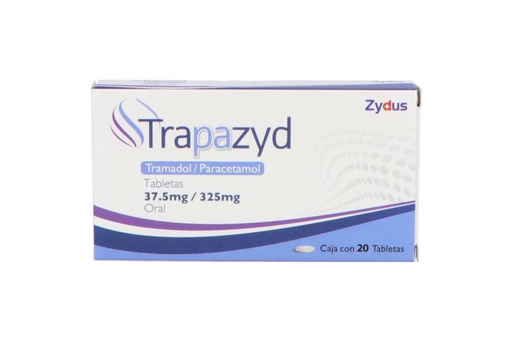 Trapazyd 37.5 Mg 325 Mg 20 Tabletas 