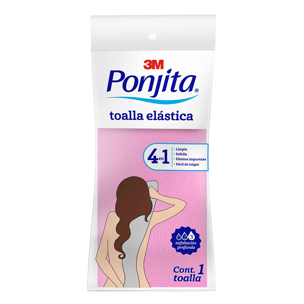 [7501023118060] Nexcare Esponja Corporal Zacate Elástico Pieza 