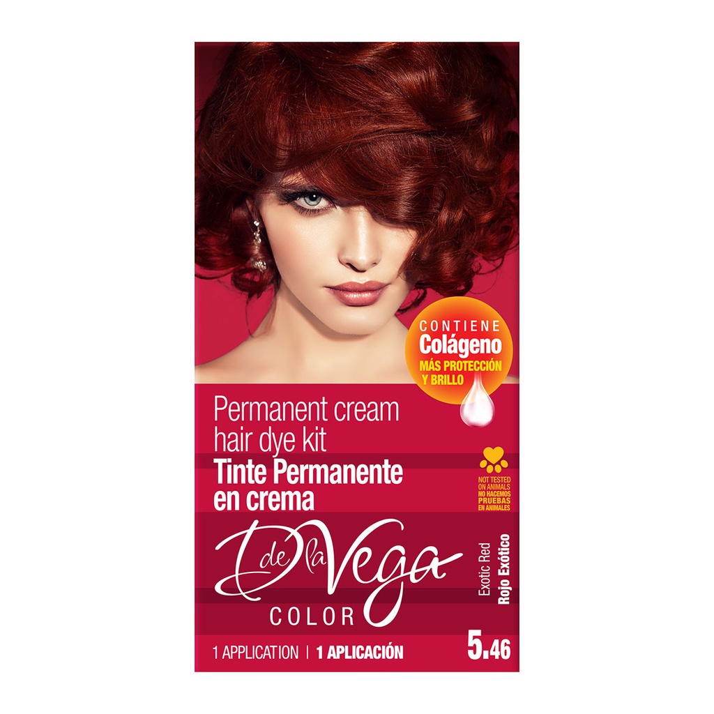 Tinte Crema D La Vega Rojo Exótico 5.46 