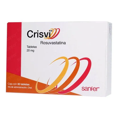 Crisvi 20 Mg 30 Tabletas 