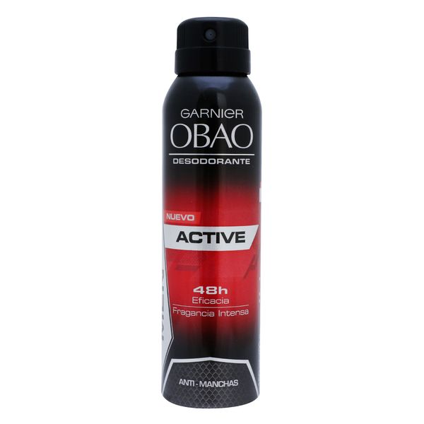 Desodorante Garnier Obao Men Active Aerosol 150 Ml 