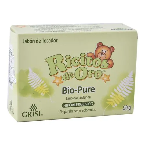 [37836050725] Jabón Grisi Ricitos Oro Bio-Pure 90 G 