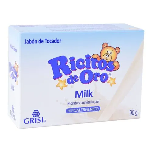Jabón Grisi Ricitos Oro Milk 90 G 