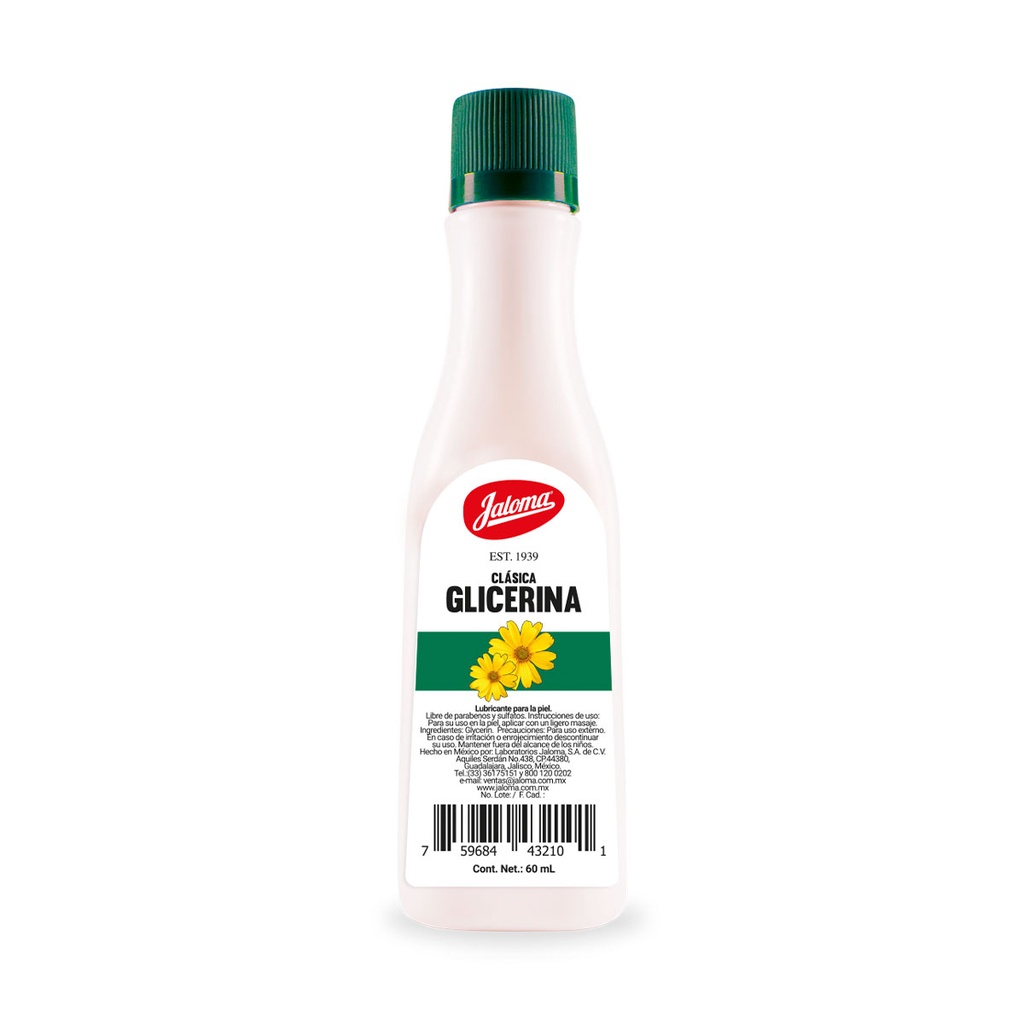 Glicerina Jaloma Emoliente Suavizante 60 Ml 