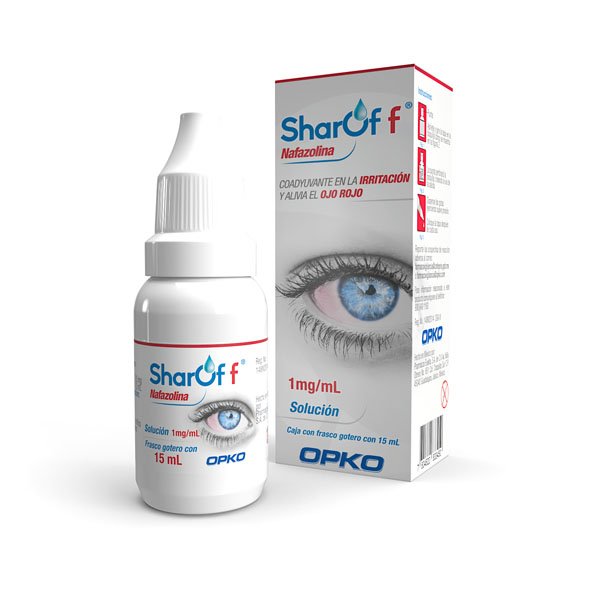 Sharoff 1 Mg Solución Otfálmico Gotas 15 Ml Genérico 