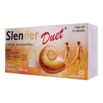 [7501299309513] Slender Duet 120/200 Mg 30 Cápsulas 