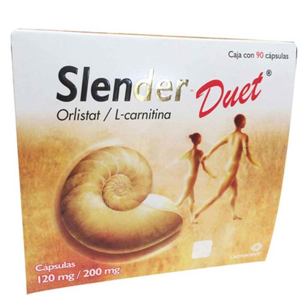 Slender Duet 120/200 Mg 90 Cápsulas 