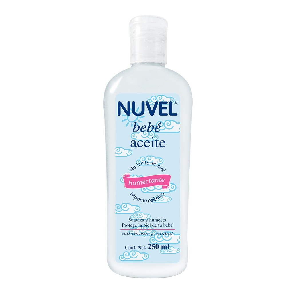 Aceite Nuvel Hidratante Para Bebé 250 Ml