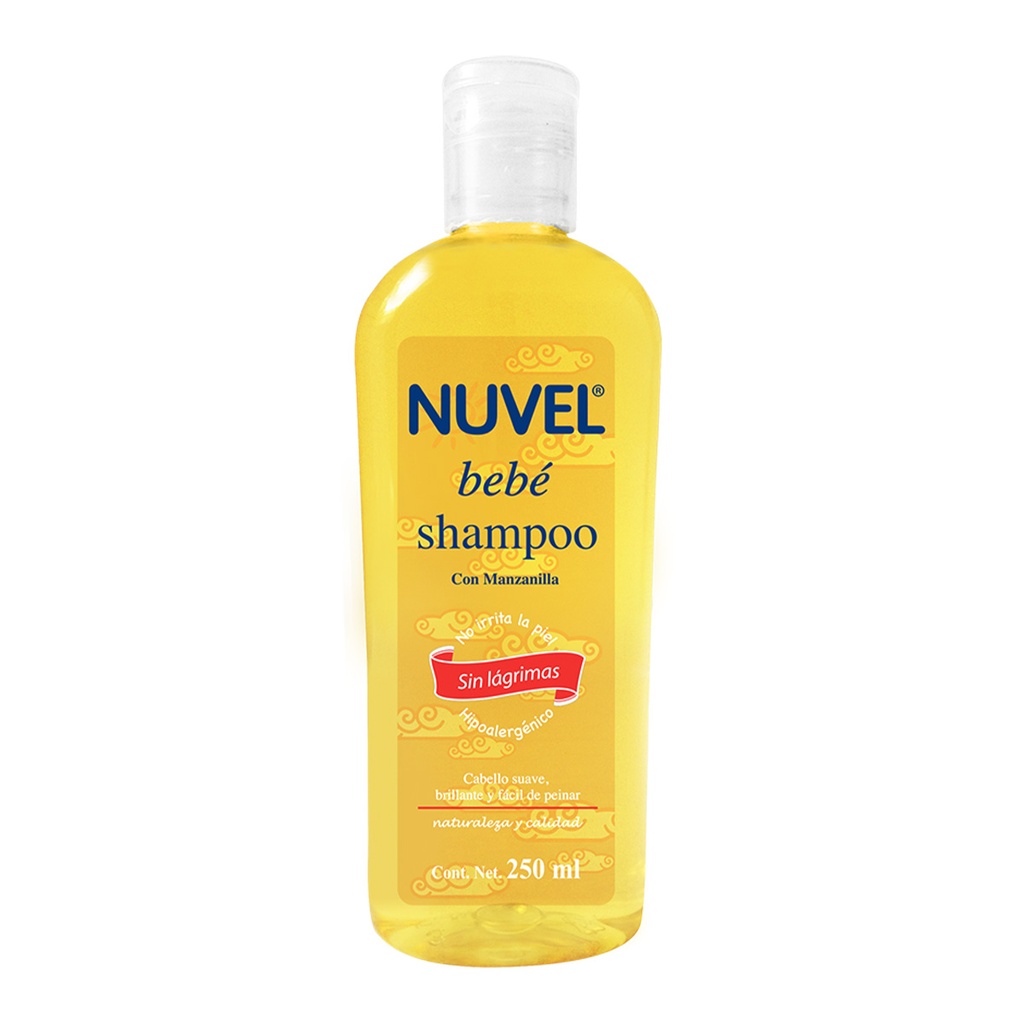 [7501082780345] Shampoo Nuvel Manzanilla Para Bebé 250 Ml 