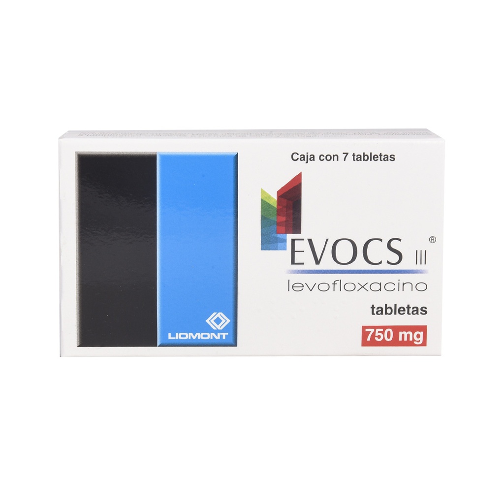 Evocs III 750 Mg 7 Tabletas 