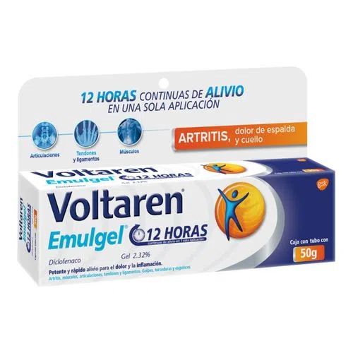 [7501065084996] Voltarén Emulgel 2.32 % 12 Horas Gel 50 G 