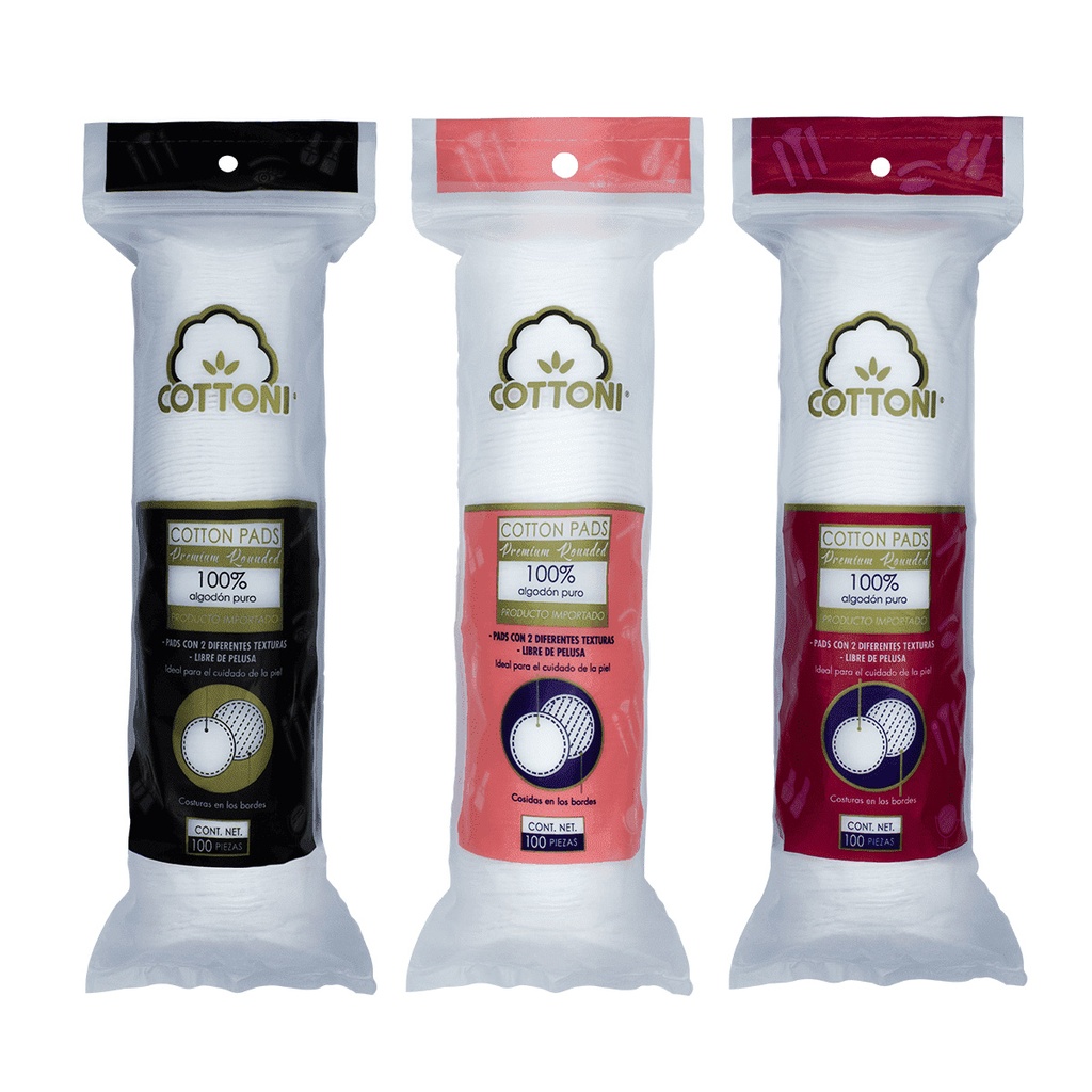 [7503014279699] Almohadilla Algodón Cottoni Redondas 100 Piezas