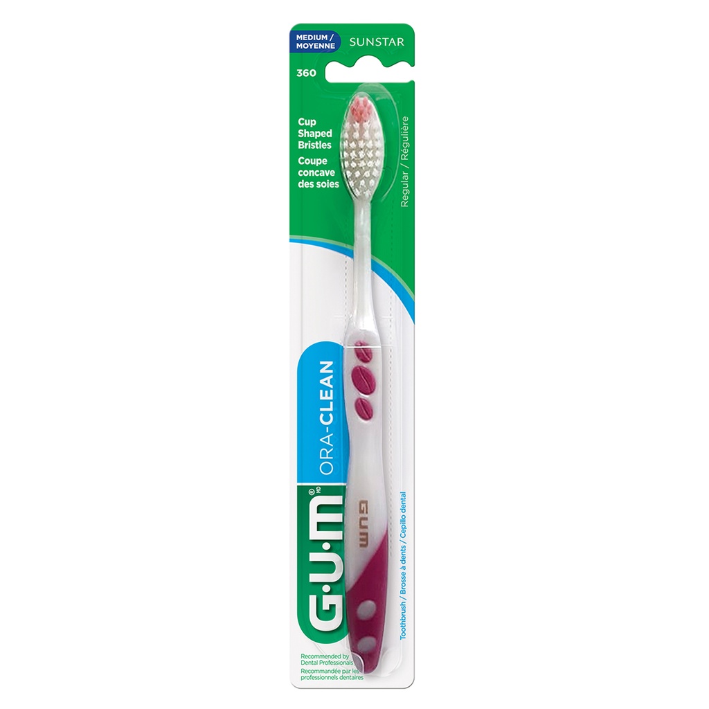 Cepillo Dental Gum Adulto Oral Clean Mediano 