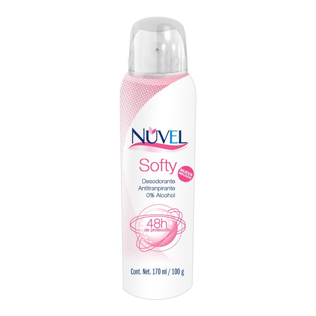 Desodorante Nuvel Softy Woman Spray 170 Ml 