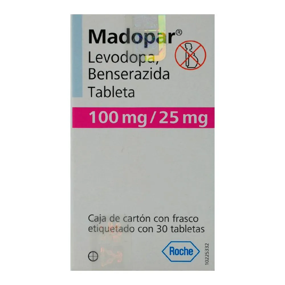 [7613326005678] Madopar 100/25 Mg 30 Tabletas 
