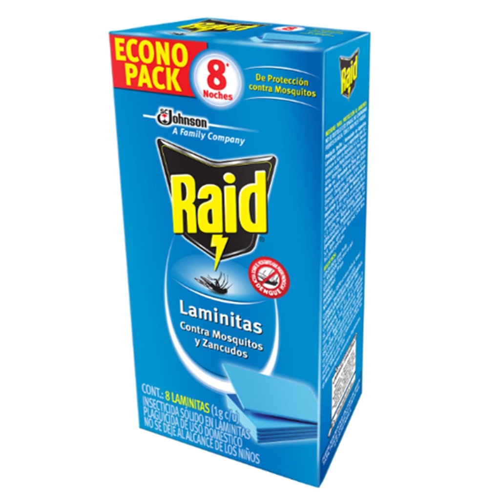 Raid Laminitas Econo Pack C/8      