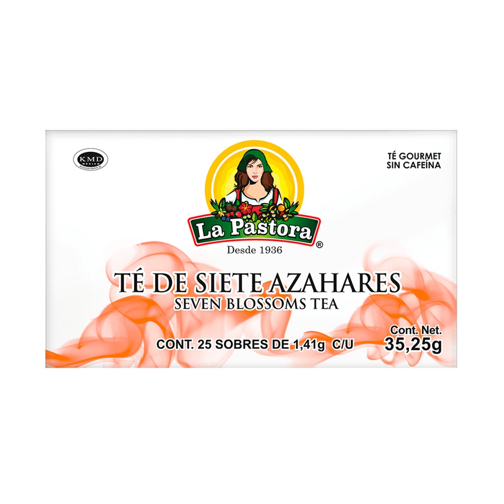 Té 7 Azahares La Pastora 25 Sobres 