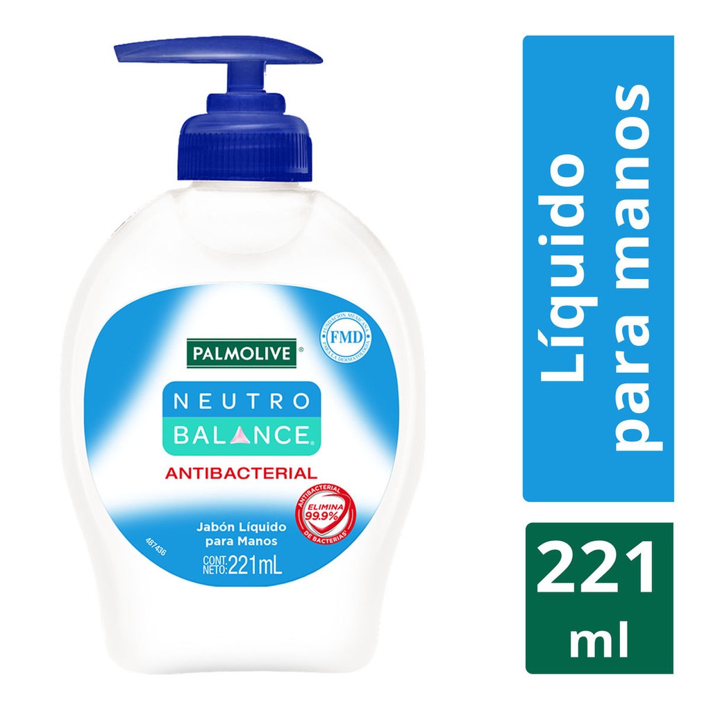 Jabón Líquido Palmolive Antibacterial Manos 221 Ml 