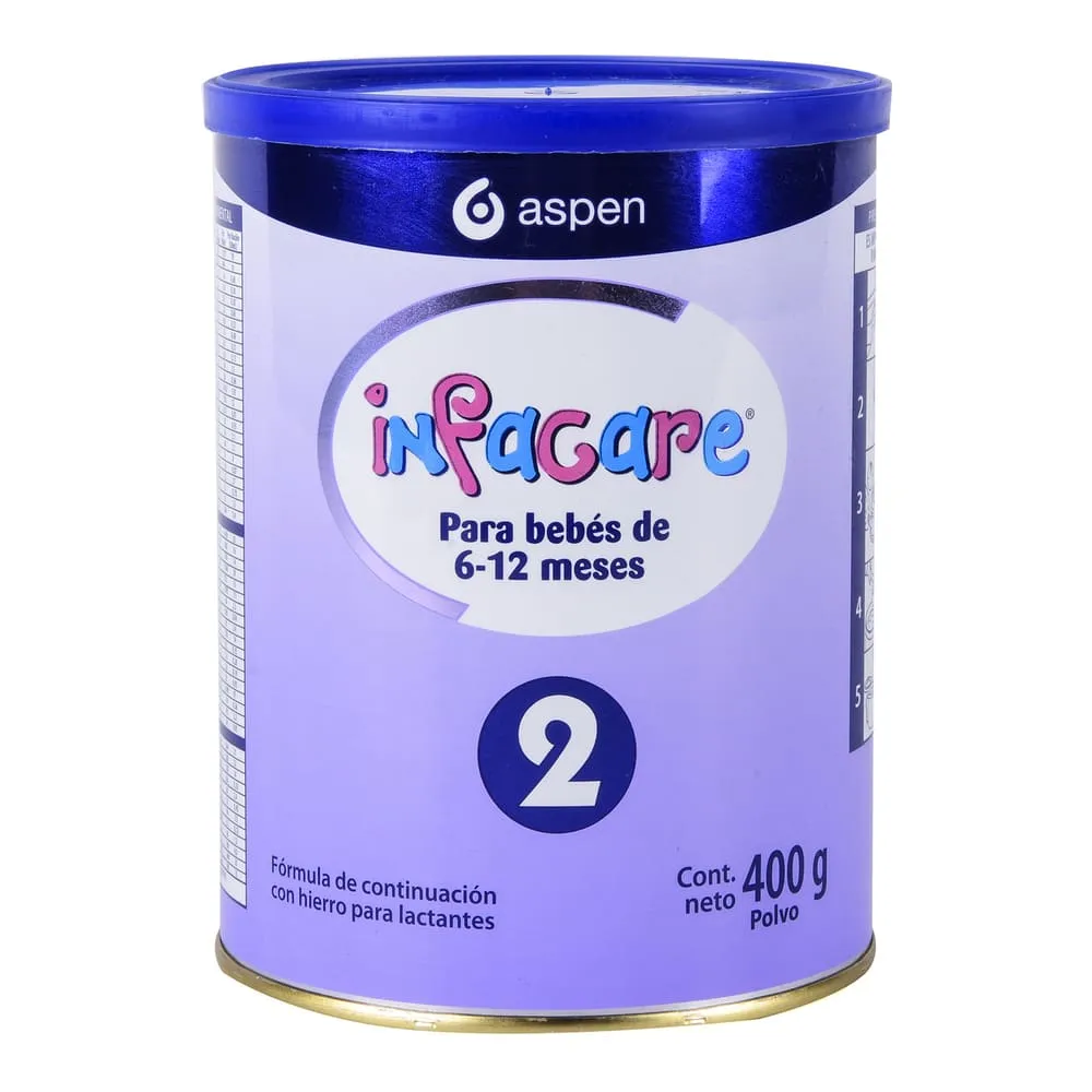 [7500464348333] Infacare 2 Lactantes 6-12 Meses Polvo 400 G 