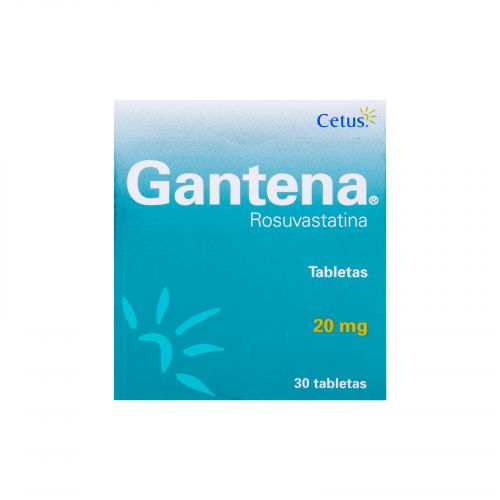 Gantena 20 Mg 30 Tabletas 