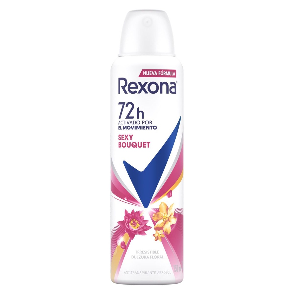 Desodorante Rexona Woman Sexy Bouquet Spray 150 Ml 