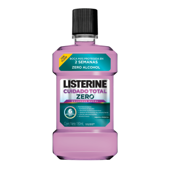 [7702031887911] Enjuague Bucal Listerine Caries Zero Menta 180 Ml 
