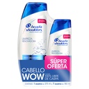 Shampoo Head & Shoulders Limpieza Renovadora 375 Ml Con Shampoo 180 Ml 