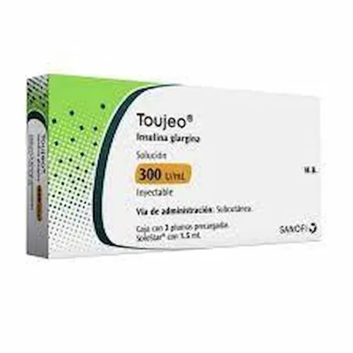 Toujeo 300 UI/1.5 Ml Solución Inyectable 3 Plumas Precargadas 