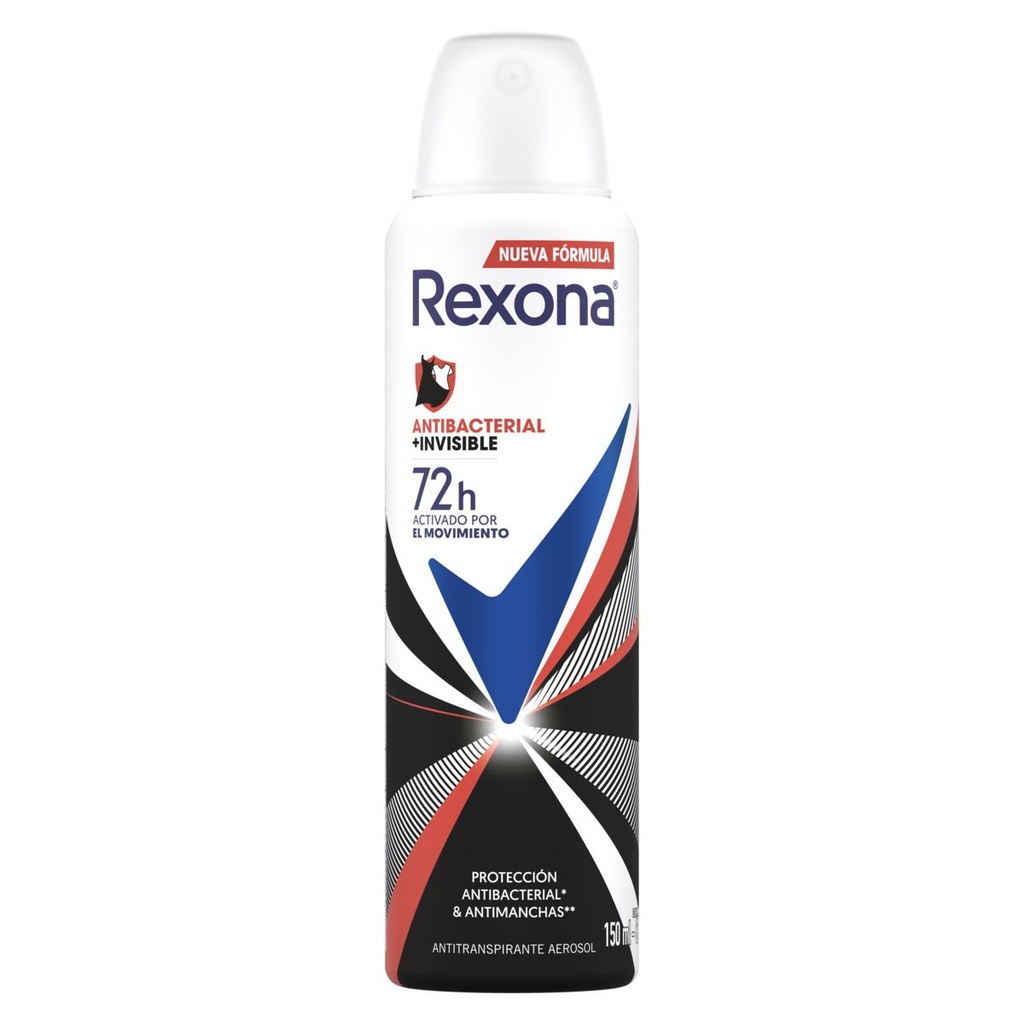 Desodorante Rexona Antibacterial + Invisible Spray 150 Ml 