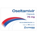 Oseltamivir 75 Mg 10 Cápsulas Genérico Psicofarma 