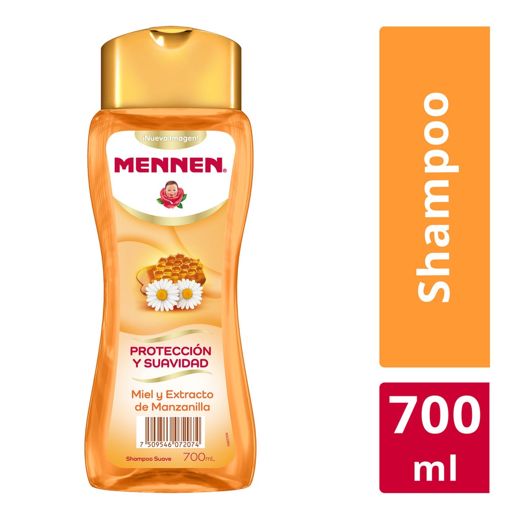 [7509546072074] Shampoo Mennen Miel Manzana Suavidad 700 Ml 