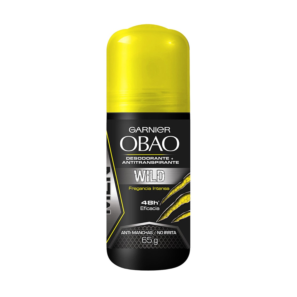 Desodorante Garnier Obao Wild Men Roll On 65 G 