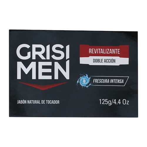 Jabón Grisi Men Revitalizante 125 G 