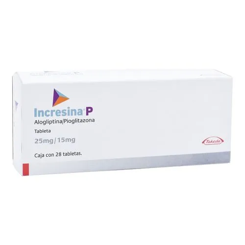 Incresina P 25/15 Mg 28 Tabletas 