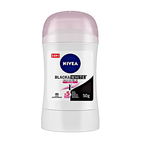 [42332930] Desodorante Nivea Invisible Clear Black & White Stick 50 G 