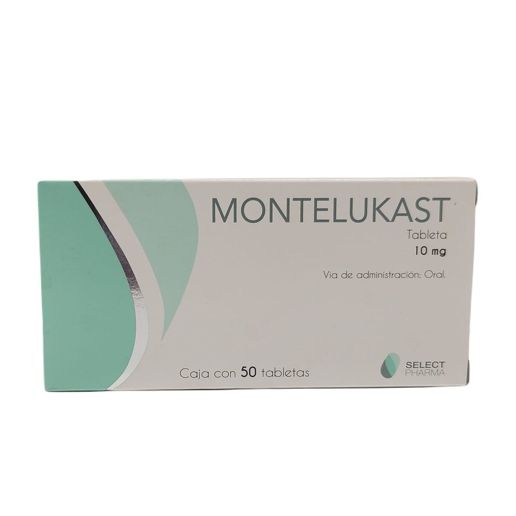 Montelukast 10 Mg 50 Tabletas Genérico Select Pharma 