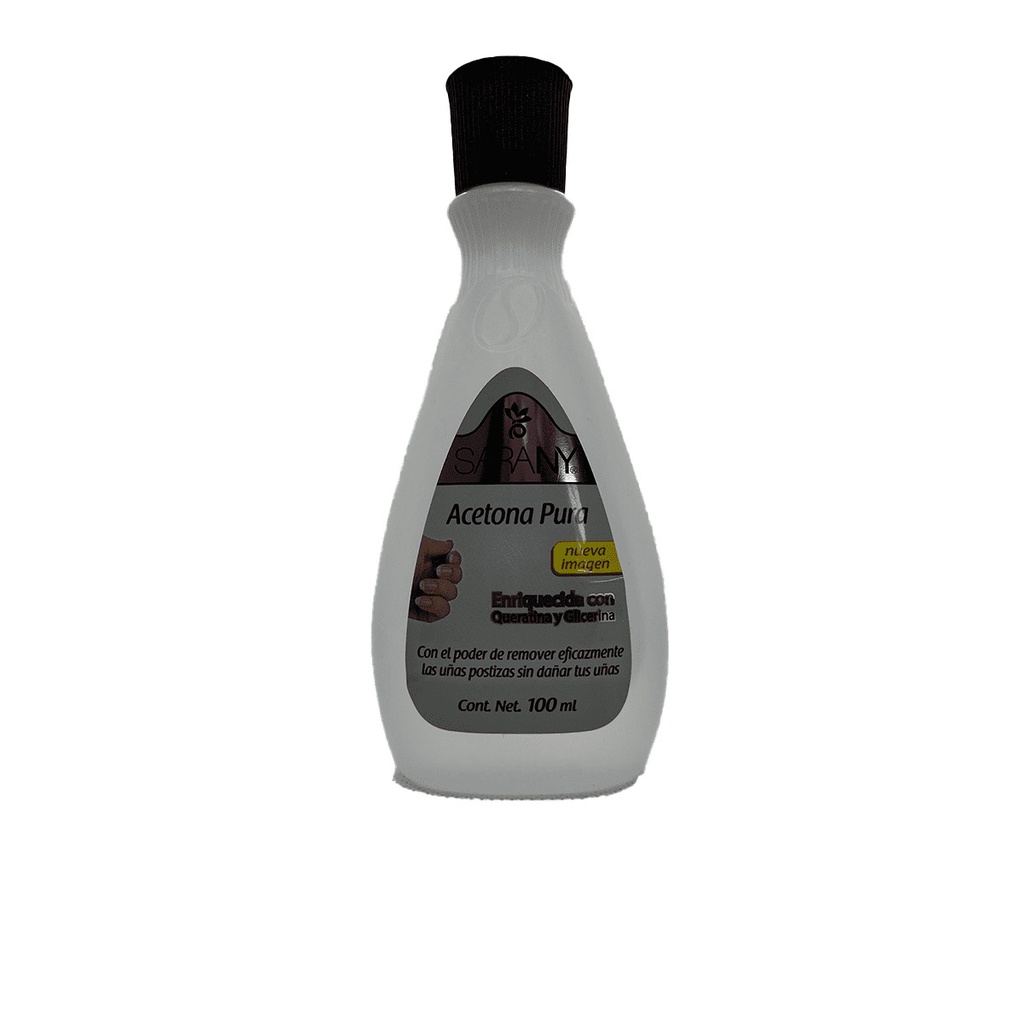 Acetona Pura Sara Ny 100 Ml