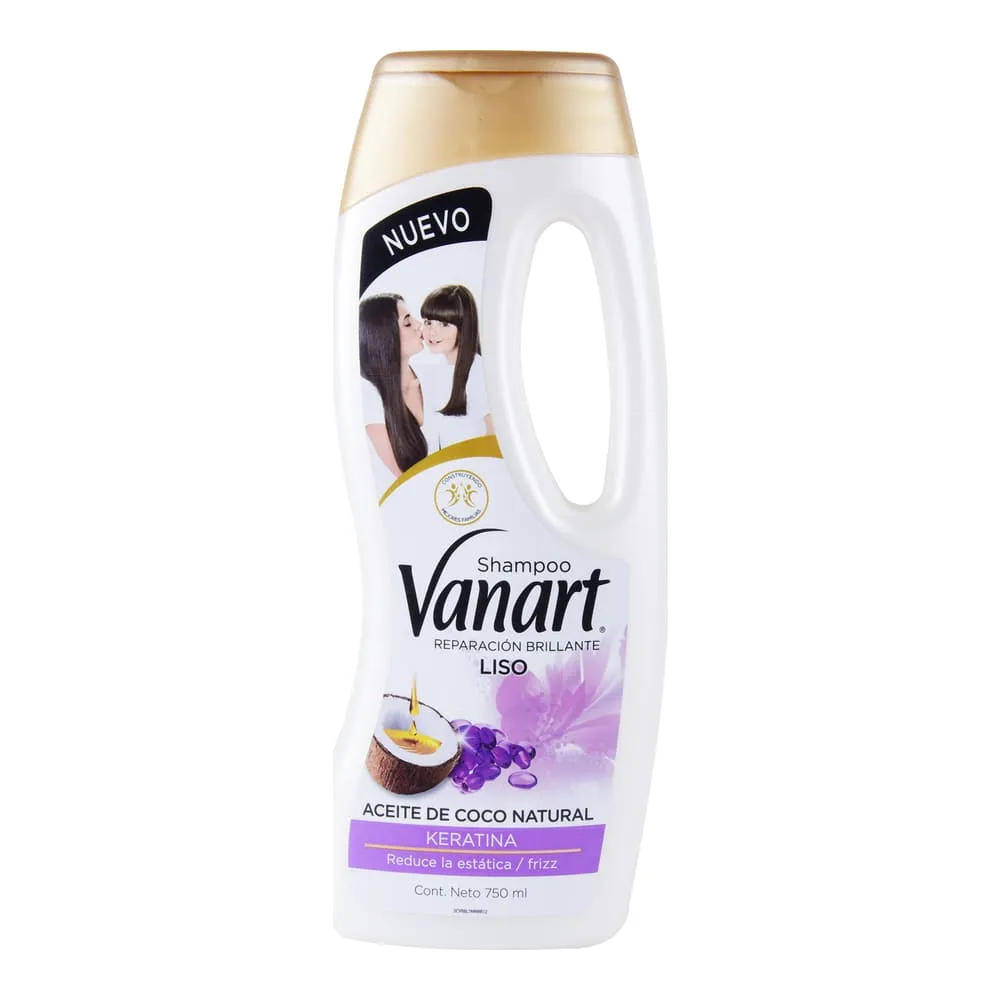 Shampoo Vanart Liso Keratina750 Ml 