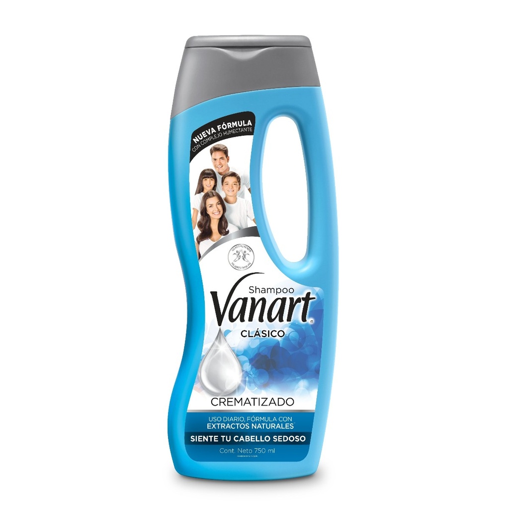 [650240033148] Shampoo Vanart Clásico Crematizado 750 Ml 