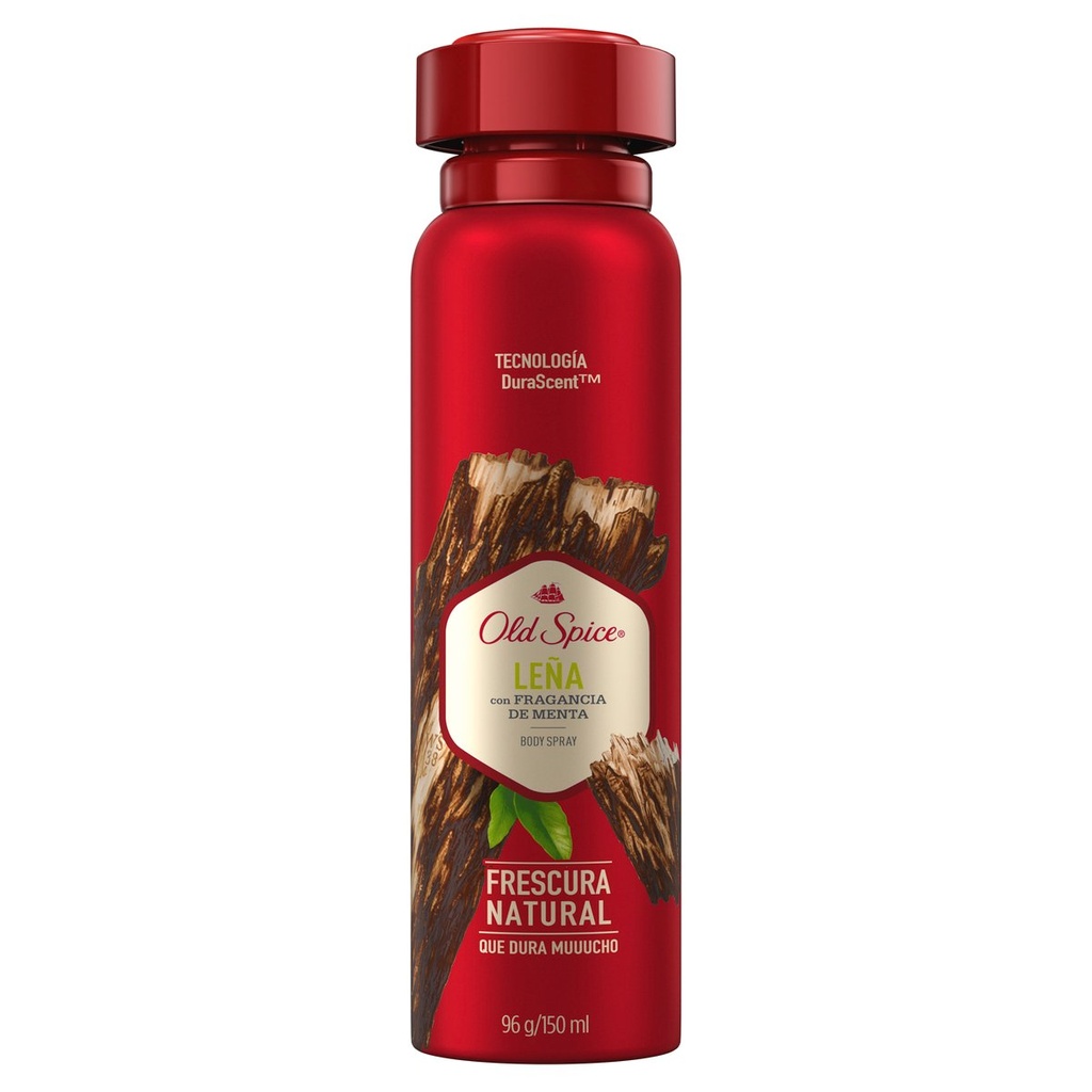Desodorante Old Spice Leña Spray 150 Ml 