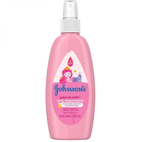 Fijador Johnson's Baby Gotas Brillo 200 Ml 