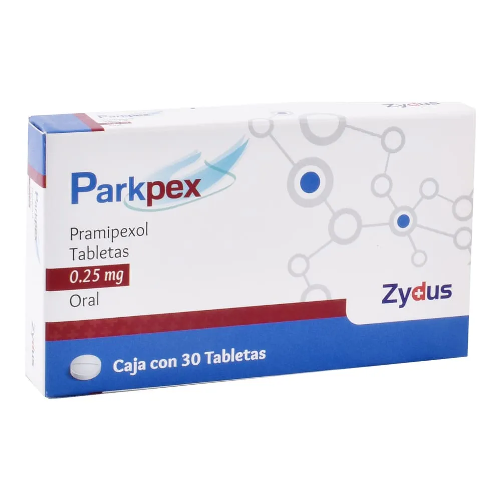 [8901120012220] Parkpex 0.25 Mg 30 Tabletas 