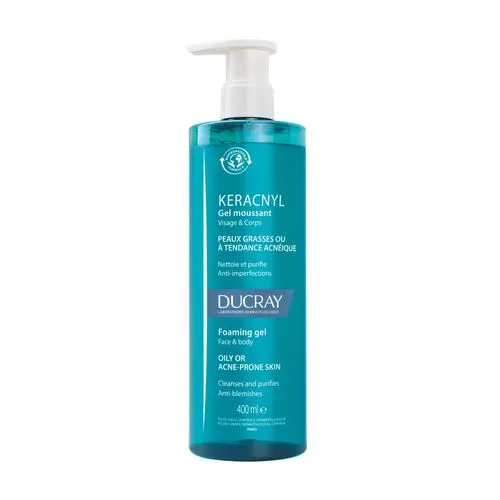 [3282770044065] Ducray Gel Limpiador Keracnyl 400 Ml 
