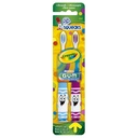 Cepillo Dental Gum Infantil Crayola Pip Squeaks 2 Piezas 