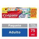 Cepillo Dental Colgate Triple Acción Más Crema Dental 75 Ml 