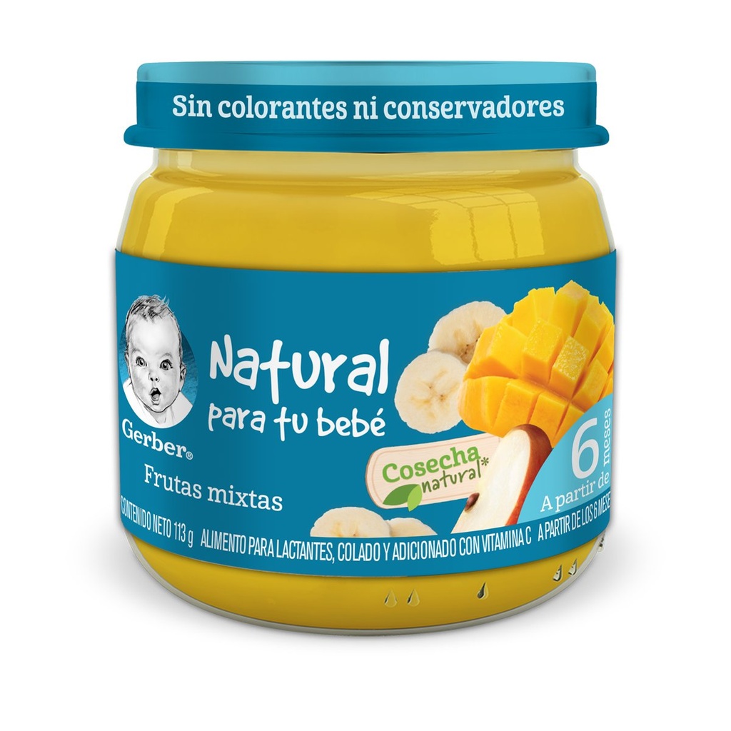 Gerber 2A E Pure Frutas-Mix 113G   