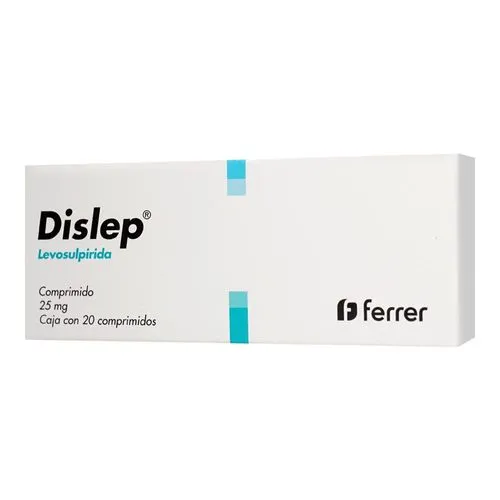 Dislep 25 Mg 20 Comprimidos