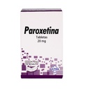 Paroxetina 20 Mg 10 Tabletas Genérico Ultra Lab 