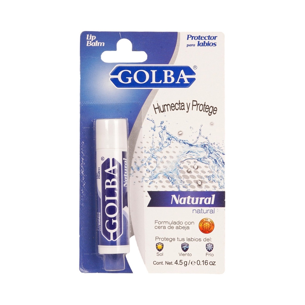 Pomada Labial Golba Natural 4.5 G 