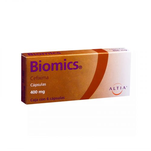 Biomics 400 Mg 6 Cápsulas